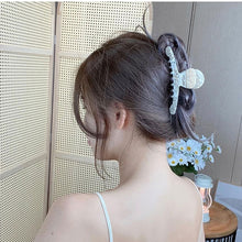 Load image into Gallery viewer, 2022 Retro 12cm Acetic Acid Polka Dots Large Hair Claw Clips European Simple Fashion Hair Accessories For Woman Girls Gift