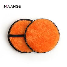 Load image into Gallery viewer, MAANGE Soft Fiber Makeup Remover Puff Facial Wash Puff Double Sided Makeup Sponge Easy to Use Beauty Make Up Remover Tools