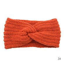 Load image into Gallery viewer, 2022 Winter Warm Headband Woolen Knitting Headbands Wool Knitted Elastic Headband Head Wrap Girls Bohemian Hairband Accessories