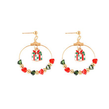 Load image into Gallery viewer, New Trendy Statement Christmas Tree Earrings For Women Santa Claus Snowman Drop Earrings Jewelry Girls Christmas Gifts Wholesale