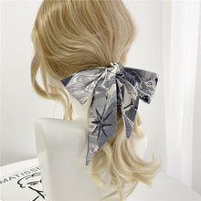 Load image into Gallery viewer, Retro Letter Hair Ribbons French Elegant Long Headband Bag Strap Accessories Beautiful Girls Bow Knot  Band Lady Scarf 2022