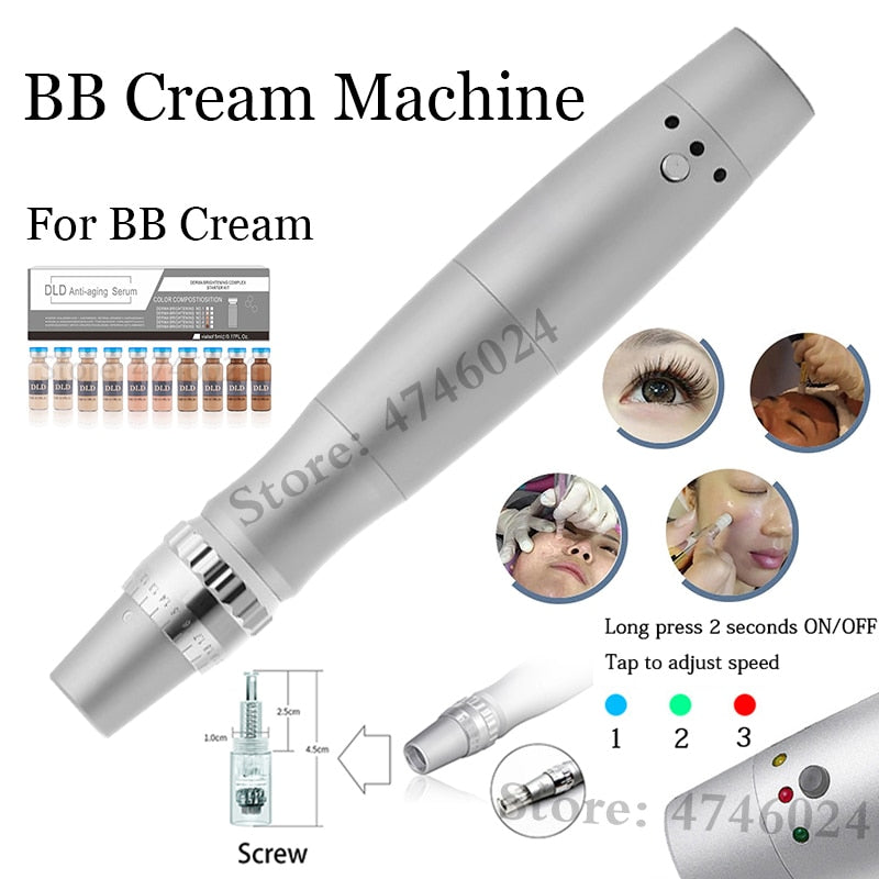 Korean Glow Cosmetics 5ml BB Cream Machine Meso White Serum Foundation Beauty BB Cream Machine Pen For BB Serum Acne Anti-Aging