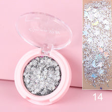 Load image into Gallery viewer, Face Jewels Eyeshadow Shimmer Pigment Body Face Eye Glitter Sequin Gel Cream Eye Shiny Skin Face Festival Cosmetic Glitter