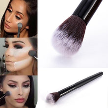 Load image into Gallery viewer, Professional Beauty Powder Blush Brush Foundation Concealer Contour Powder Brush Makeup Brushes Cosmetic Tool Pincel Maquiagem