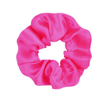 Load image into Gallery viewer, 3.9 inch Women Silk Scrunchie Elastic Handmade Multicolor  Hair Band Ponytail Holder Headband Hair Accessories