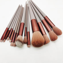 Load image into Gallery viewer, Makeup Brushes 13pcs Foundation Powder Blush Eyeshadow Concealer Lip Eye Make Up Brush With Bag Cosmetics Beauty Tool