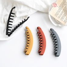 Load image into Gallery viewer, Summer Hair Accessories Banana Hair Clip For Lady Environmental ABS Tines Crab For Hair Twist Hair Pin For Girls
