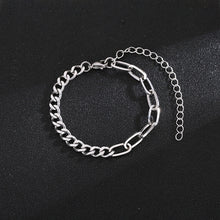 Load image into Gallery viewer, New Design Fashion Stainless Steel Link Chain Bracelets For Women Girl Men Gold Color Hiphop/Rock Adjustable Bracelet Jewelry