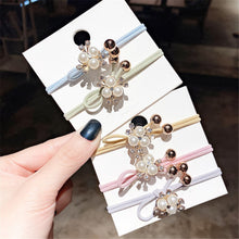 Load image into Gallery viewer, 1pcs Random Color Gift Various styles Concise Girl Hair Ring High Elastic 2/3/4 in 1 Hair Tie Rope Blind Box Hair Accessories