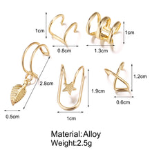 Load image into Gallery viewer, 1Pcs Fashion Exquisite Rhinestone Decor Ear Cuff earring for Woman Left Ear 2022 Summer New Arrival Christmas Gift