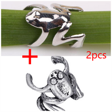 Load image into Gallery viewer, 2022 Fashion Frog Ear Cuffs Siliver Ear Cuff Clip Earrings For Women Earcuff No Piercing Fake Cartilage Earrings