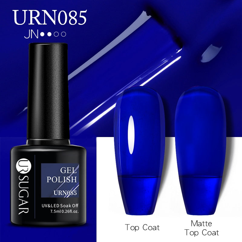 UR SUGAR Thermal Nail Polish Shiny Sequins Effect Color Change Gel Varnishes All For Manicure Nails Art UV Semi Permanent Gellak