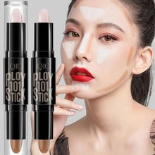 Load image into Gallery viewer, Concealer Pen Face Make Up double-headed concealer stick Waterproof shadow highlight Contour stick Foundation Cosmetics