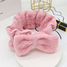Load image into Gallery viewer, Headband For Washing 2022 OMG Wash Face Bow makeup Hairbands Girls Elastic Holder Hair Strap Bands Ears Turban Hair Accessories