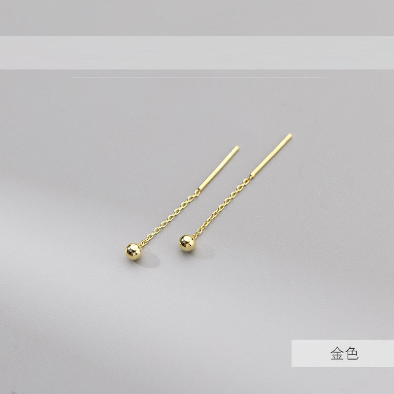 Long Tassel Butterfly Drop Earrings Silver Color 2022 Fashion Hanging Women Earrings Summer Jewelry Girls Party Gift