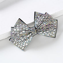 Load image into Gallery viewer, Crystal Pearl Big Bow Hair Clips For Women High-end Flower Hair Accessories Rhinestone Hairpins Bows Flower Hairgirps Barrette