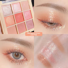 Load image into Gallery viewer, DIKALU Hot Eyeshadow Palette Glitter Pearlescent Matte Acrylic Transparent Eye Shadow Makeup Lasting Cosmetics Maquillaje TSLM1