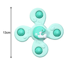Load image into Gallery viewer, Montessori Baby Bath Toys For Boy Children Bathing Sucker Spinner Suction Cup Toy For Kids Funny Child Rattles Teether