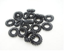 Load image into Gallery viewer, 10pcs/lot Cheap Telephone Line Gum Black Elastic Hair Band For Girl Rope Jewelry Accessories Springs Hair Scrunchy