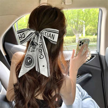 Load image into Gallery viewer, Retro Elegant Headband Fashion Women Simple Personality Bow Knot Winding Hair Rope Band Design Korean Girls Hair Accessories
