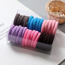 Load image into Gallery viewer, 30Pcs/Set Women Elastic Hair Bands Girls Colorful Nylon Rubber Bands Headband Scrunchie Kids Ponytail Holder Hair Accessories