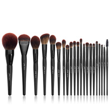 Load image into Gallery viewer, Jessup Makeup Brushes Phantom Black 3-21pcs Foundation Brush Powder Concealer Eyeshadow Blusher Face Pinceau Synthetic Hair