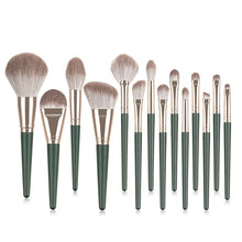Load image into Gallery viewer, Makeup Brushes 14pcs Foundation Powder Blush Eyeshadow Concealer Lip Eye Make Up Brush With Bag Cosmetics Beauty Tool