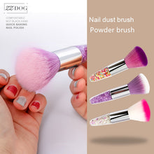Load image into Gallery viewer, ZZDOG 1Pcs Professional Candy-Colors Fluffy Powder Blush Brush Chubby Portable Seamless Cosmetic Beauty Tool For Make Up