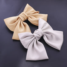 Load image into Gallery viewer, BISENMADE 2022 Bow Hairgrips Women Solid Color Hair Clips For Girls Sweet Cue Chiffon Bobby Pin Barrette Beautiful Accessories