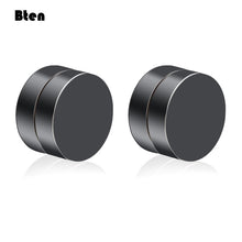 Load image into Gallery viewer, 2pcs Punk Mens Strong Magnet Magnetic Ear Stud Set Non Piercing Earrings Fake Earrings Gift for Boyfriend Lover Jewelry