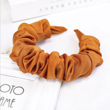 Load image into Gallery viewer, New Fashion Autumn Hairband Women Individuality Pleated Headband Fresh Solid Hair Band Adult Hundred Matching Hair Accessories