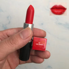 Load image into Gallery viewer, Top Quality Brand Makeup Red Matte Lipstick Rouge A Levres NET WT./POIDS NET 3g/0.10 US OZ Mocha Twig Chili Lips Cosmetic