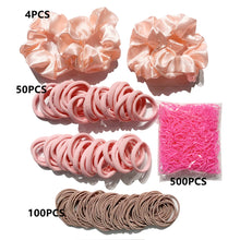 Load image into Gallery viewer, 1Set Aldult Women Hair Accessories French Elastic Hair Scrunchies For Women Elastic Rubber Band HairTies Lady Headdress 2022