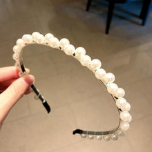 Load image into Gallery viewer, 2022 New Women Elegant Full Pearls Hairbands Lady Headband Hair Hoops Holder Ornament Headwear Fashion Hair Accessories