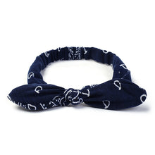 Load image into Gallery viewer, New Women Suede Soft Solid Print Headbands Vintage Cross Knot Elastic Hairbands Bandanas Girls Hair Bands Hair Accessories