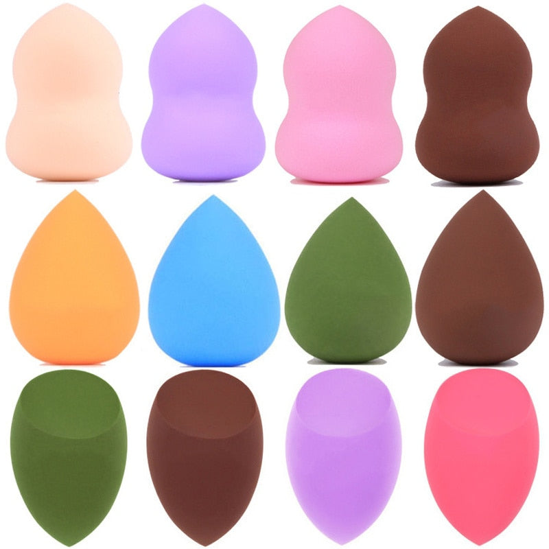 1pcs Cosmetic Puff with Box Makeup Sponge Cosmetics Powder Foundation Concealer Cream Make Up Blender Face Foundation