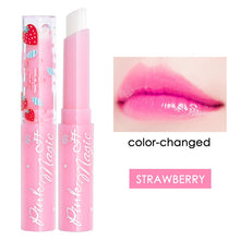Load image into Gallery viewer, Natural Strawberry Essence Moisturizing Lipstick Temperature Changed Color Lip Balm Long Lasting Nourishing Lip Stick Cosmetics