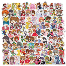 Load image into Gallery viewer, 100pcs Anime Stickers Naruto One Piece Demon Slayer Hunter X Graffiti DIY Luggage Laptop Skateboard Phone Decal Sticker Toys