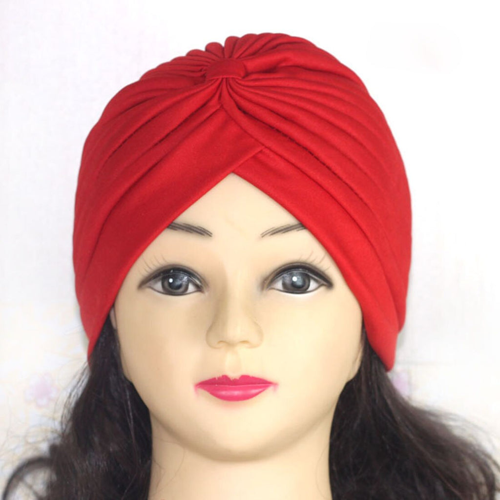 Muslim Hat Turban Women&#39;s Turban Headdress Stretchy Bandanas Chemo Indian Cap Hair Accessories Hijab Scarf Turbans For Women