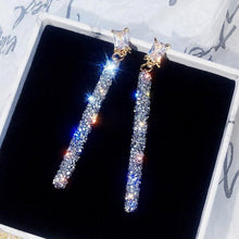 Load image into Gallery viewer, New Trendy Long Tassel Butterfly Drop Earrings Gold Color 2022 Fashion Hanging Women Earrings Summer Jewelry Girls Party Gift