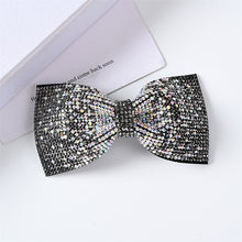 Load image into Gallery viewer, Crystal Pearl Big Bow Hair Clips For Women High-end Flower Hair Accessories Rhinestone Hairpins Bows Flower Hairgirps Barrette