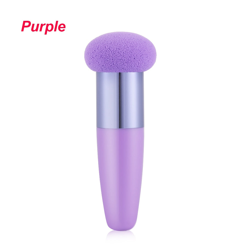 New Mushroom head Makeup Brushes Powder Puff  Beauty Cosmetic Sponge With Handle Women Fashion Professional Makeup Tools