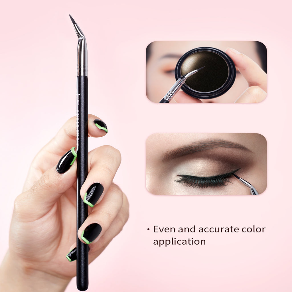 Jessup Eyeliner Brushes Angled Liner Makeup Brush Pointing for Gel Liquid Powder 1pcs Synthetic Hair Eyes Cosmetic Tools