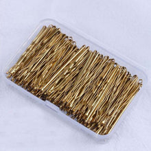 Load image into Gallery viewer, 150Pcs/Box Metal Hair Clips for Wedding Women Hairpins Barrette Curly Wavy Grips Hairstyle Bobby Pins Hair Styling Accessories