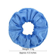 Load image into Gallery viewer, 4.3 inch Velvet Scrunchie Elastic Hair Bands For Women Girls Ponytail Holder Hair Rope Rubber Band Headband Hair Accessories 062