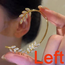 Load image into Gallery viewer, New Fashion Crystal Butterfly Clip Earring Pearl Bead Ear Cuff Long Tassel Charm Hollow Earrings For Women Girl Jewelry 1 Piece