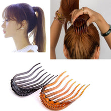 Load image into Gallery viewer, 2022 Fashion Women Hair Styling Clip Fluffy Plastic Stick Bun Maker Braid Tool Ponytail Holder Hairpins Hair Accessories