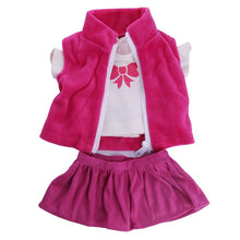 Load image into Gallery viewer, Doll Clothes 3 Pcs/Set for American 18 Inch Girl &amp; 43 cm Born Baby Items Our Generation 38cm Nenuco Ropa y su Hermanita,Xmas