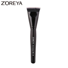 Load image into Gallery viewer, Zoreya Brand 1 PC Nylon Flat Contour make up Brush Face Blend Professional Makeup Cosmetic Brusher Tool