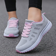 Load image into Gallery viewer, Women Casual Shoes Fashion Breathable Walking Mesh Flat Shoes Woman White Sneakers Women 2022 Tenis Feminino Female Shoes